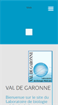 Mobile Screenshot of laboratoire-valdegaronne.com